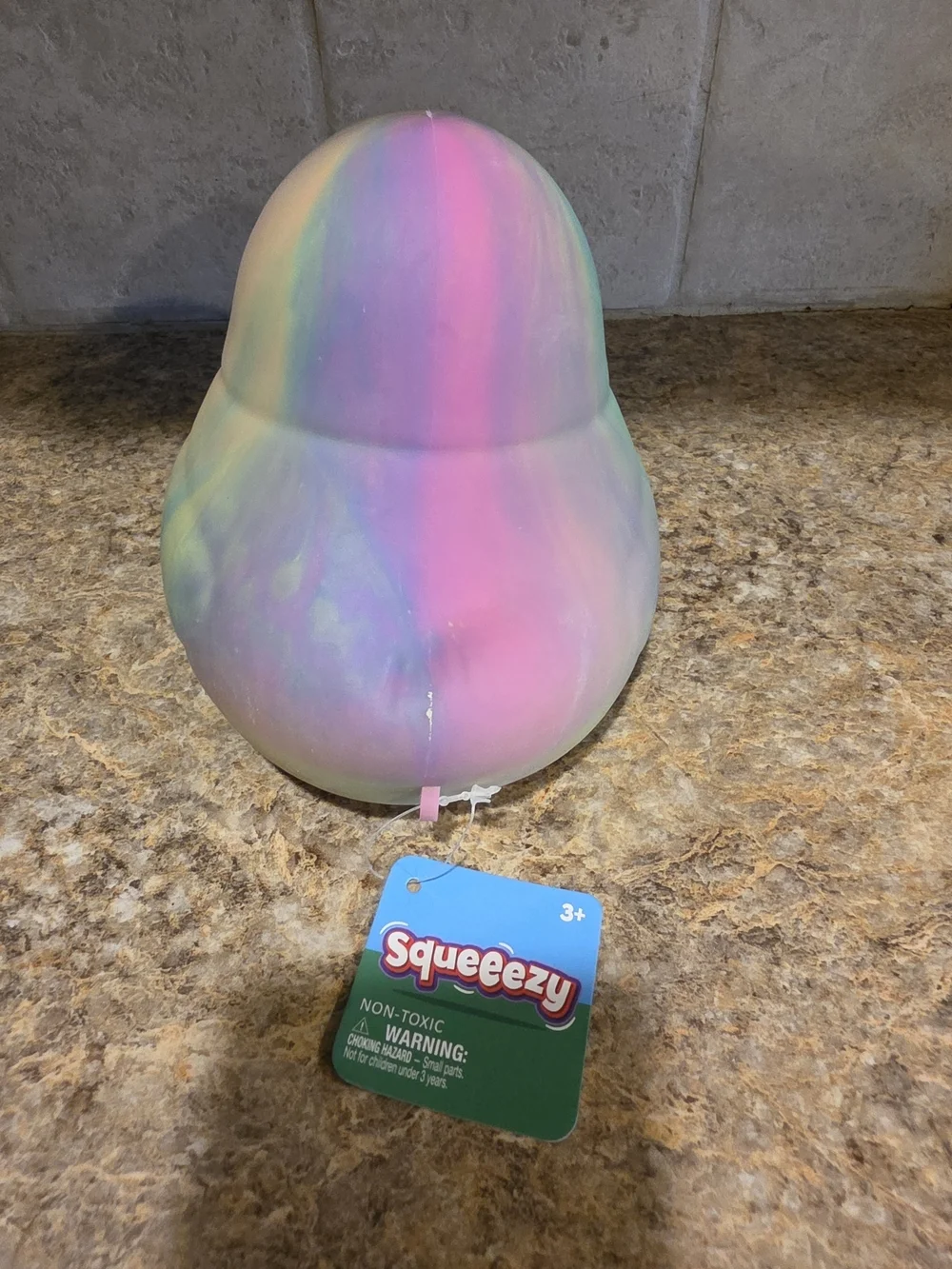 Jumbo Pastel Squishy Duck Toymendous Squeezy Slow Rise Sensory Fidget Kawaii